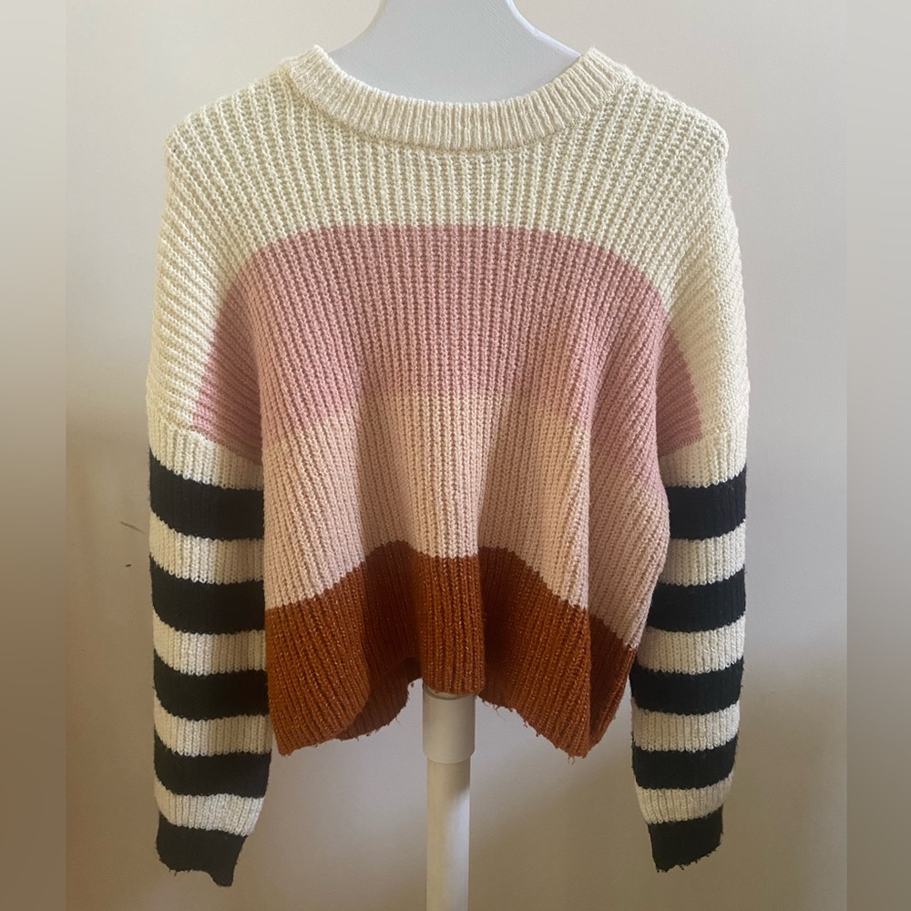Francesca’s- Harper Striped Sweater